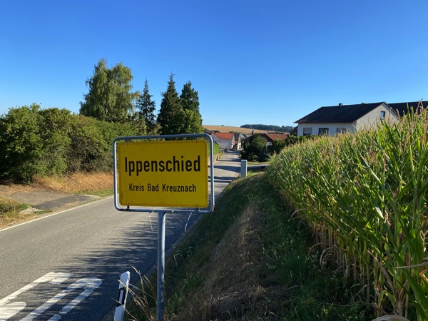 Ortsschild Ippenschied