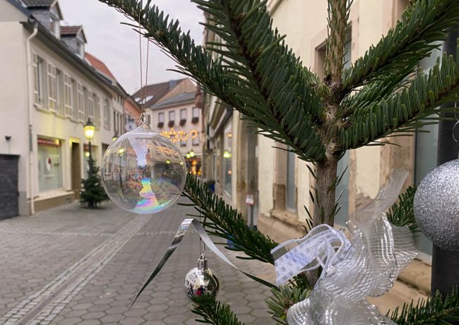 Weihnachtsbaum in Bad Sobernheim. Foto: Simone Mager