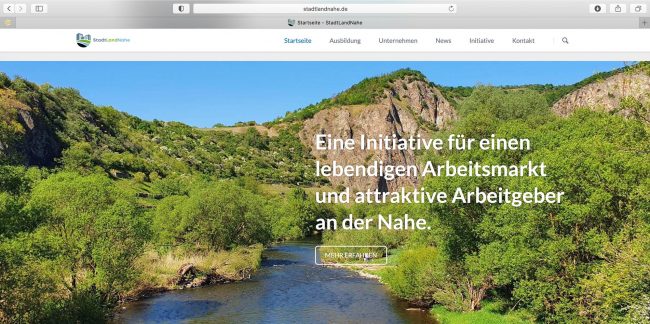 Screenshot von stadtrandnahe.de: Simone Mager