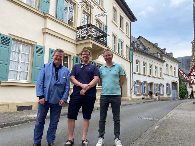 Christian Held, Matthias Bahr, Florian Hertweck. Foto: Simone Mager