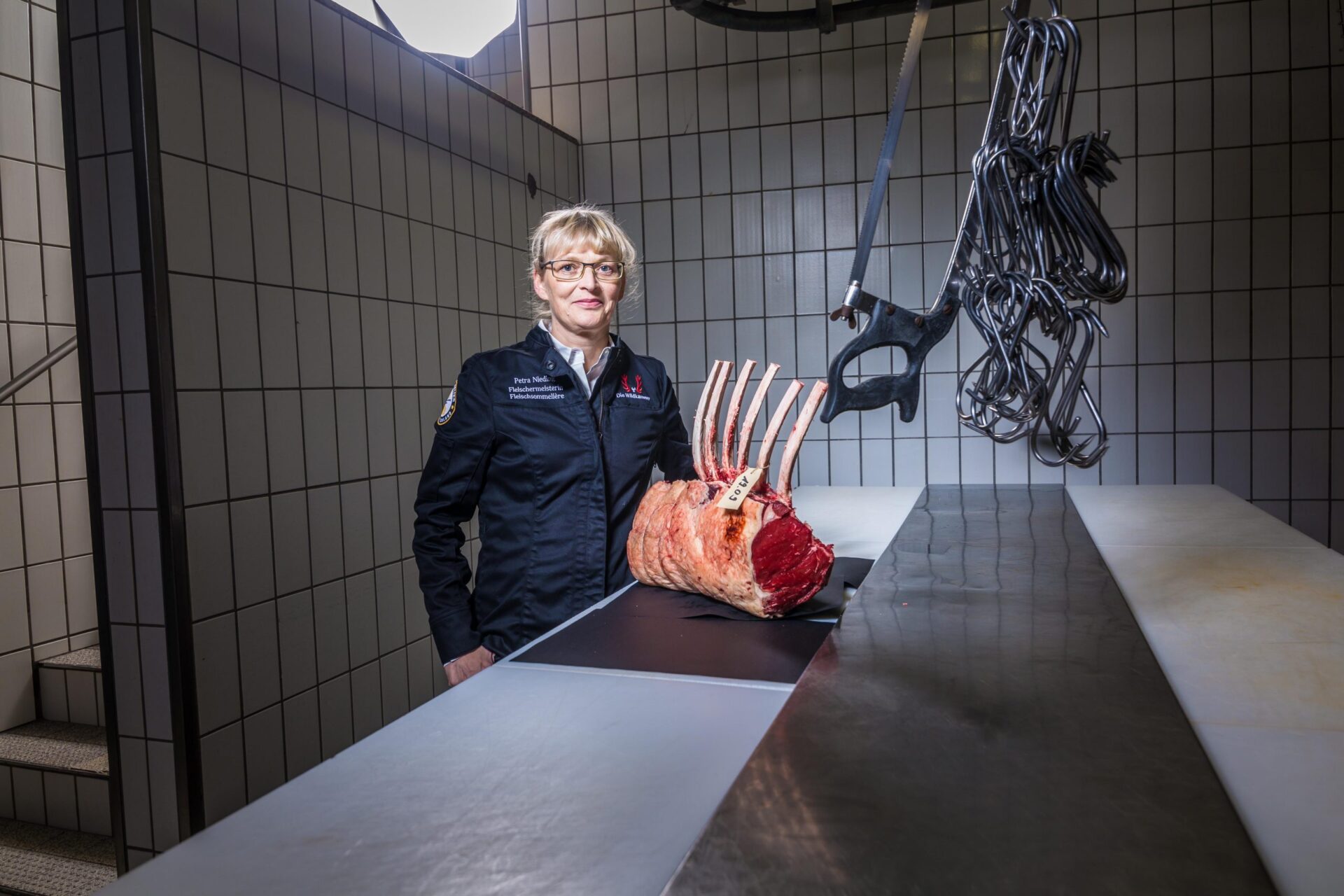 Preisgekrönte Metzgerin Petra Nieding. Foto: Timo_Volz