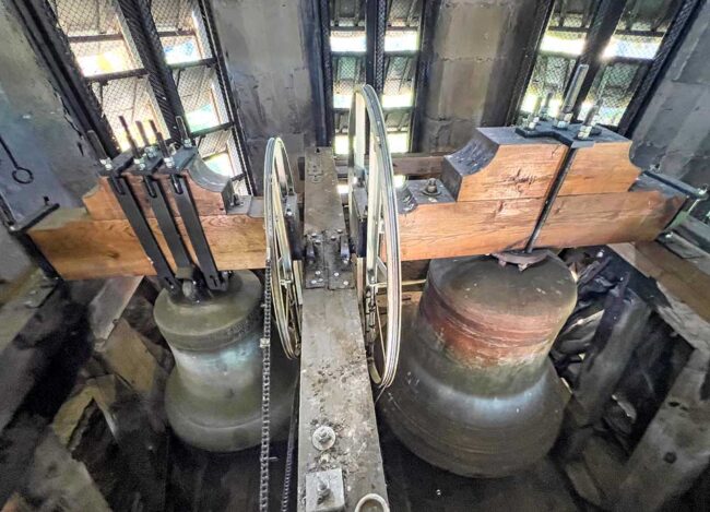 Die Glocken der Meisenheimer Schlosskirche. Gerhard Fritz