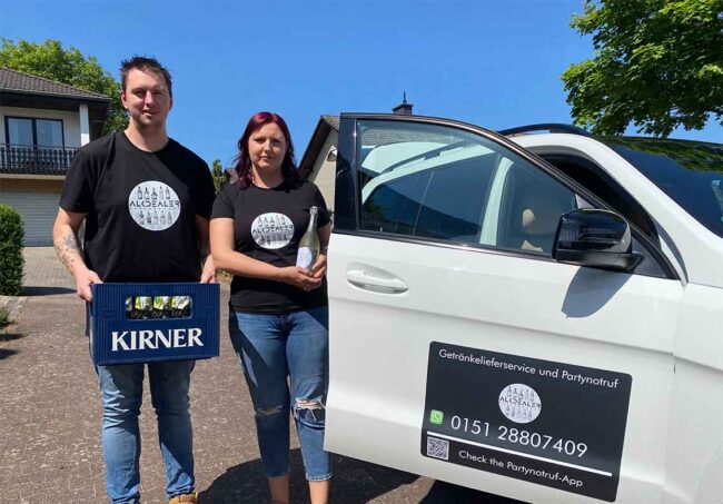 Marc und Anne Herzog (v.l.) Foto: Simone Mager