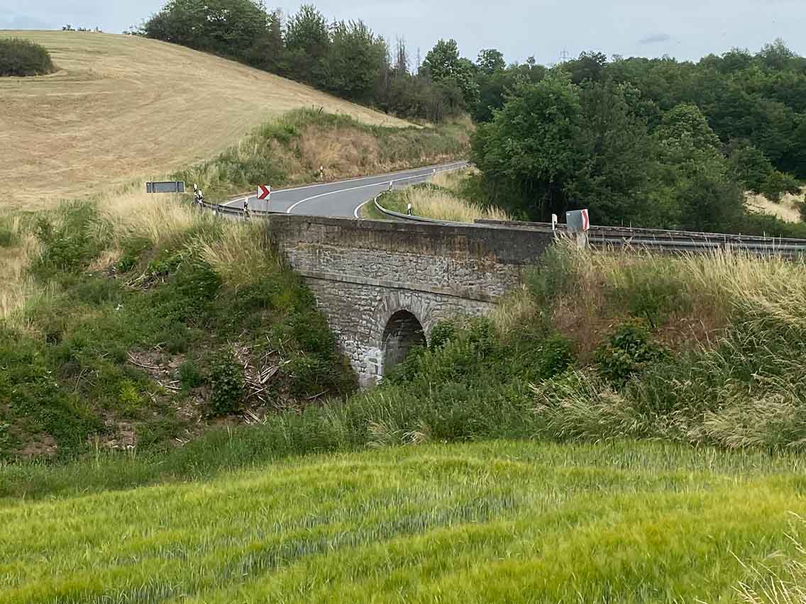Brücke zwischen Bad Sobernheim und OT Steinhardt. Foto: Simone Mager