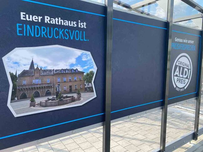 Aldi Bad Sobernheim. Foto: Simone Mager