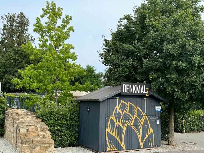 Biergarten Denkmalz. Foto: Simone Mager