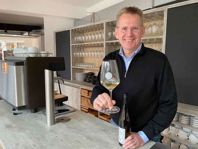 Bernd Krziscik im Q17.10. Foto: Simone Mager