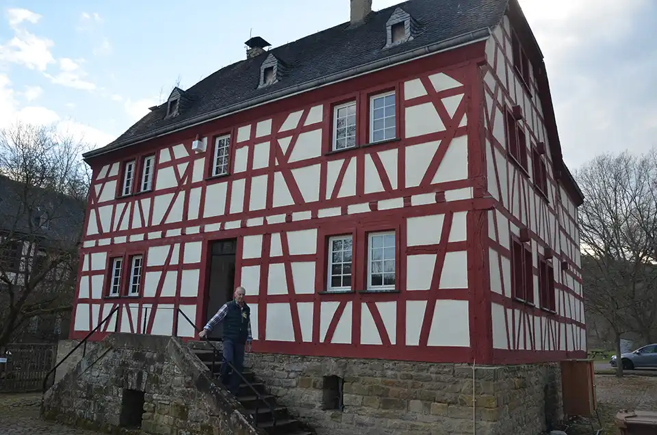 Das Haus Neuwied-Heddesdorf war das erste Haus im rheinland-pfälzischen Freilichtmuseum. Foto: Armin Seibert.