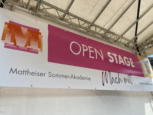 Open Stage Bühne der MSA am Marktplatz in Bad Sobernheim