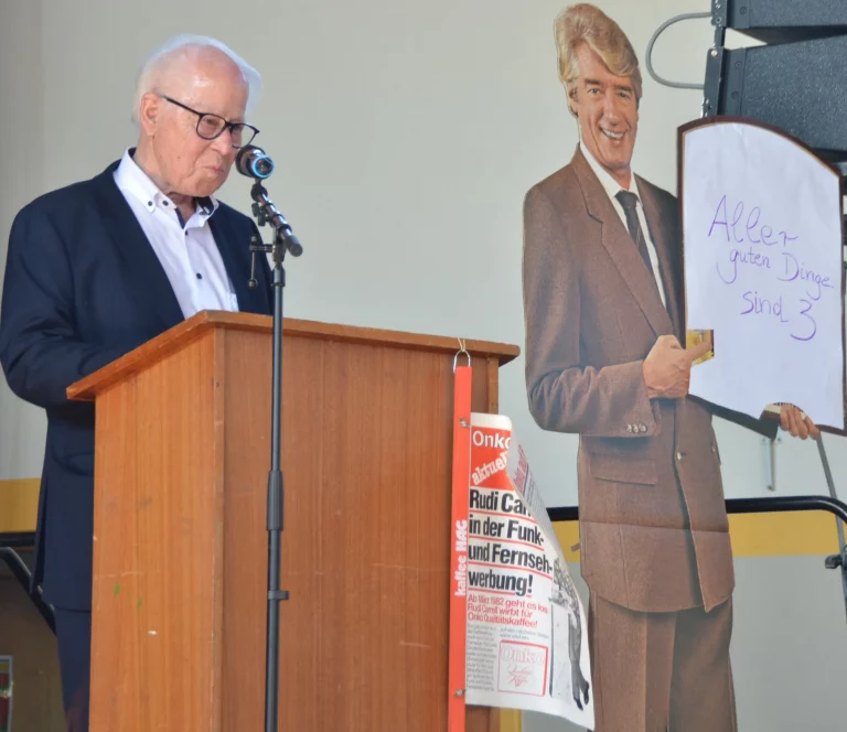 Aktionen mit Rudi Carrell prägten den beruflichen Werdegang von Herbert Wirzius.