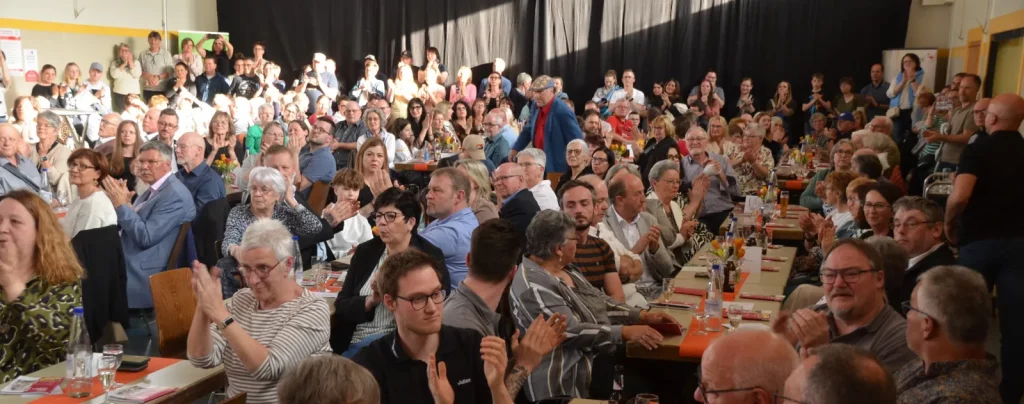 Blick ins Publikum bei der Jubiläumsfeier.